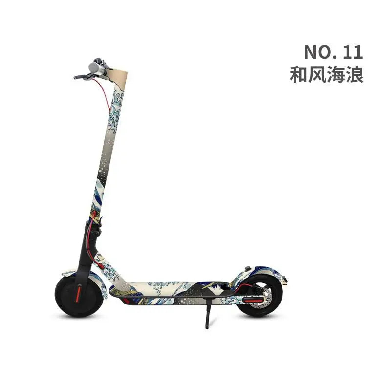 For XiaoMi M365 Pro2 Electric Scooter Personalized Stickers Fashion Vehicle DIY Modification Can Be Customized