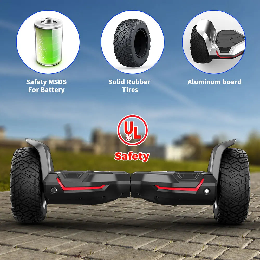 Gyroor OEM Fast Shipping Europe Warehouse Factory Cheap Black Hoverboard