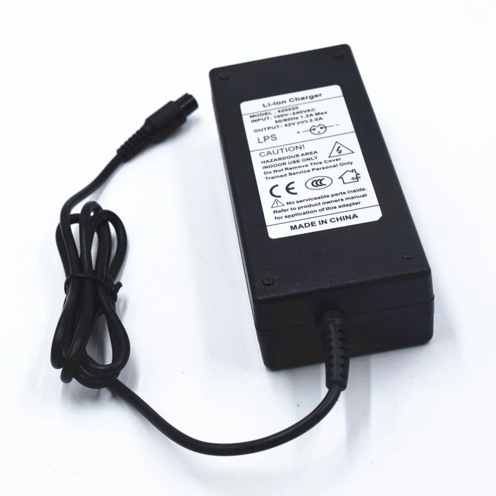 42V 2A Universal Battery Charger EU/US Plug Power Supply for 6.5/8/10 Inches 2 Wheels Self Balancing Electric Scooter Hoverboard