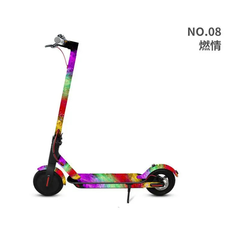 For XiaoMi M365 Pro2 Electric Scooter Personalized Stickers Fashion Vehicle DIY Modification Can Be Customized