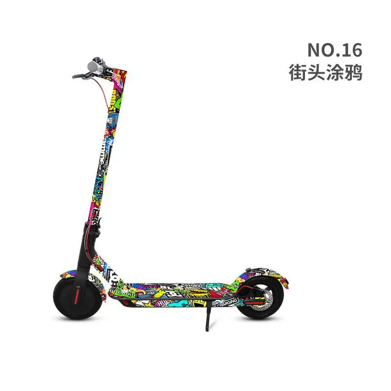 For XiaoMi M365 Pro2 Electric Scooter Personalized Stickers Fashion Vehicle DIY Modification Can Be Customized