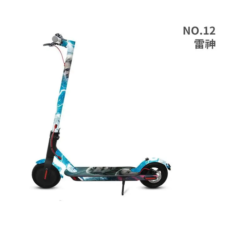 For XiaoMi M365 Pro2 Electric Scooter Personalized Stickers Fashion Vehicle DIY Modification Can Be Customized