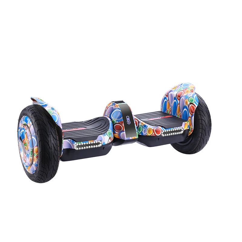 l Tunnel Led Light High Quality Durable Hoverboard Smart Balance Scooter Patent Design 10 Inch Unisex Convenient 36V P9custom