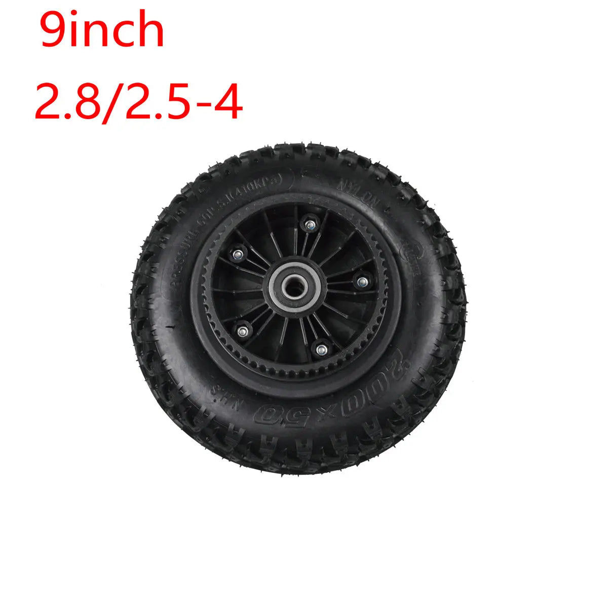 8inch 9inch Electric Skateboard Wheels Pneumatic Shock Absorber Wheel Mountain Skateboard Tire 200*50 Universal Tires