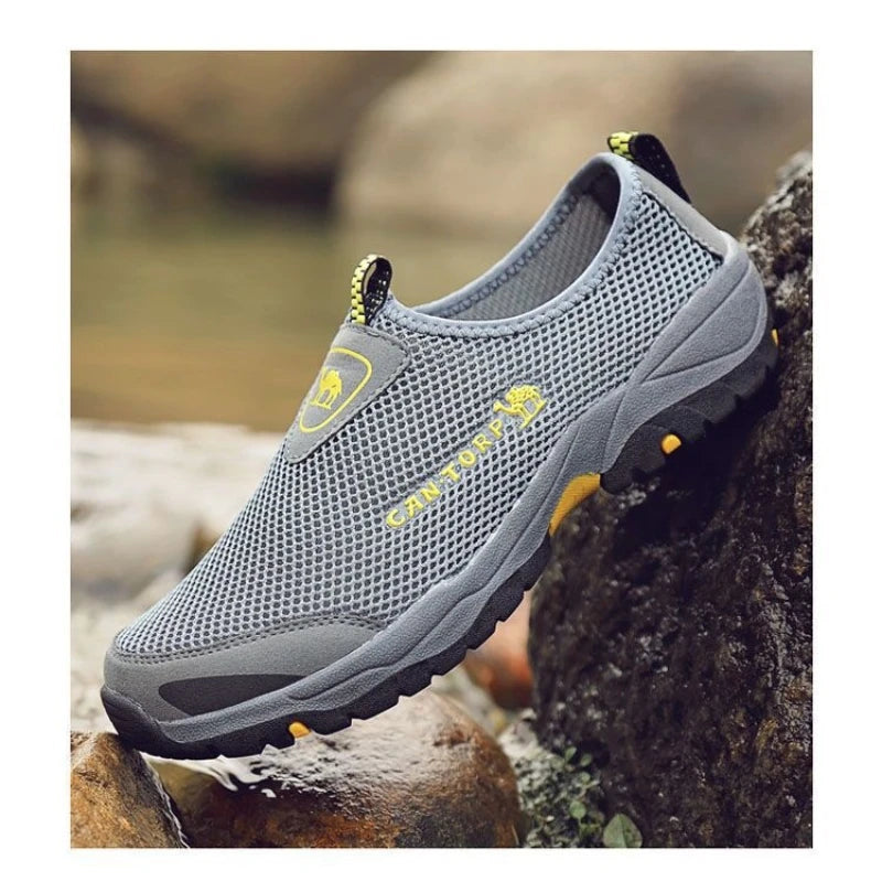 Aqua outdoor hiking Shoes men women sports climbing summer style sneakers trekking slip on walking Breathable quick dry