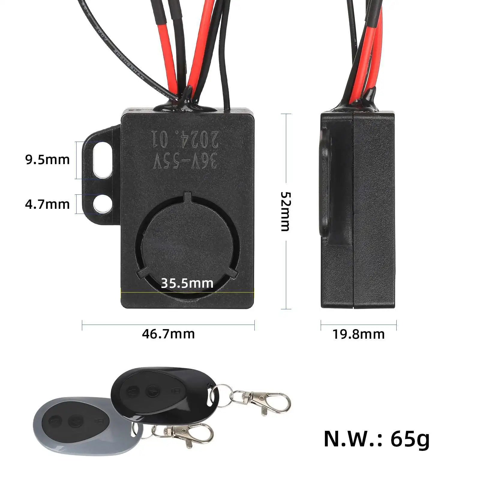 New Anti-Theft Remote Control big Alarm For xiaomi M365 1s pro pro2 for ninebot max G30 G30D electric scooter Device Replacement