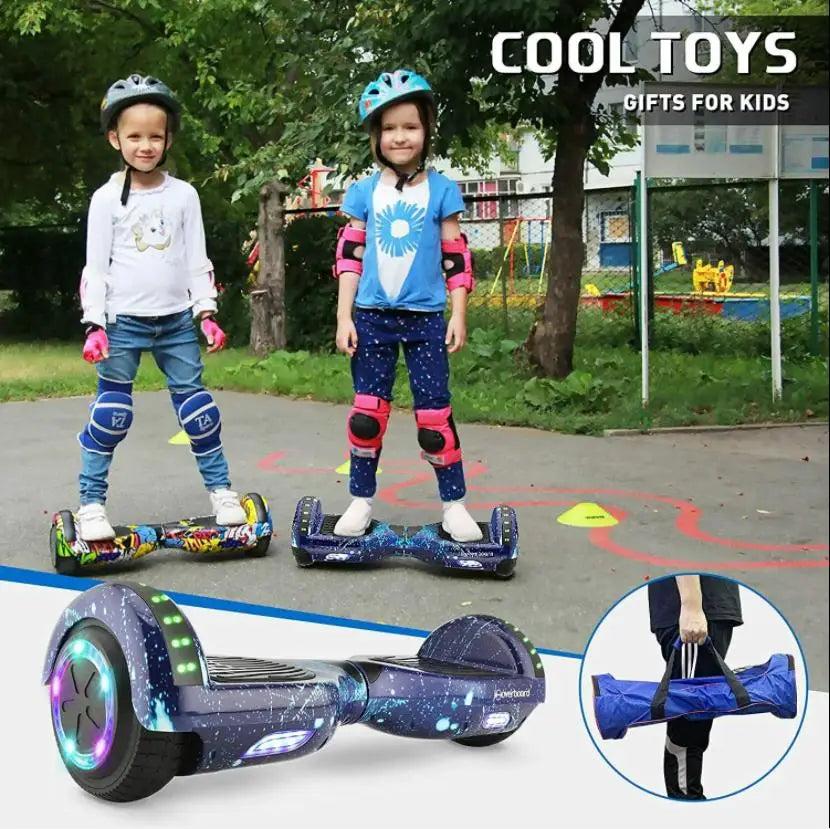 EU USA warehouse  36v 2.4ah battery 500W motor 6.5inch two wheel balancing smart cheap electric scooter hoverboards